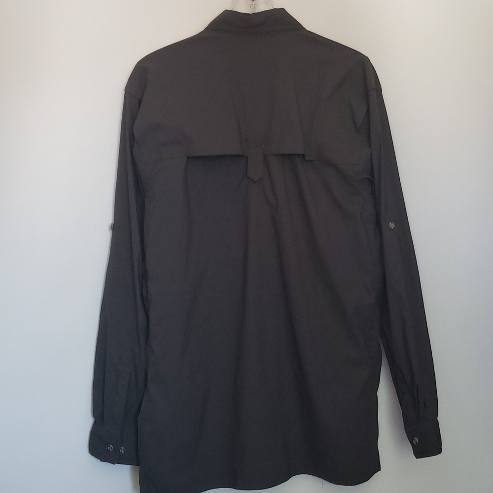 Rustic Ridge mens outdoors button down shirt nylon blend L - Picture 5 of 6